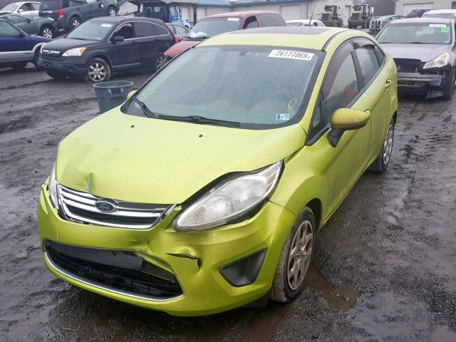 3FADP4BJ9BM170017 - 2011 FORD FIESTA SE GREEN photo 2