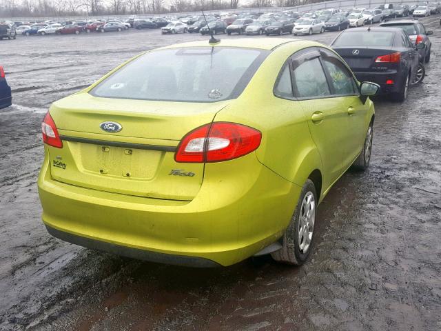 3FADP4BJ9BM170017 - 2011 FORD FIESTA SE GREEN photo 4