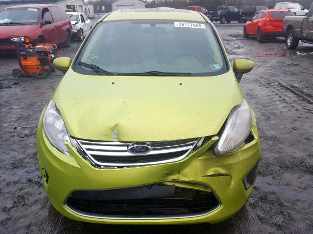 3FADP4BJ9BM170017 - 2011 FORD FIESTA SE GREEN photo 9