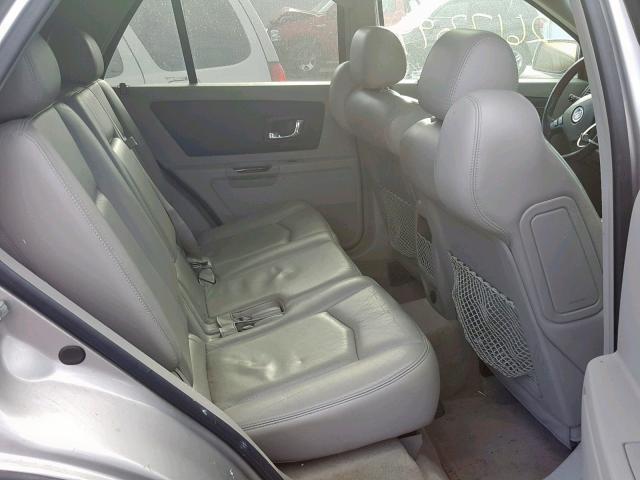 1GYEE637360195064 - 2006 CADILLAC SRX SILVER photo 6