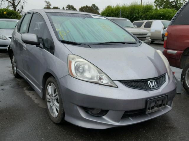 JHMGE8H49AS007894 - 2010 HONDA FIT SPORT GRAY photo 1