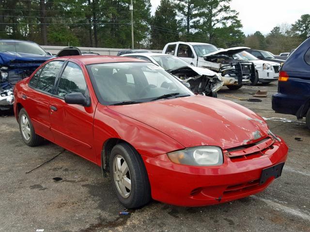 1G1JF52F057117781 - 2005 CHEVROLET CAVALIER L RED photo 1