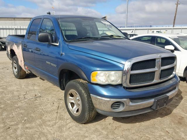 1D7HU18N93S206395 - 2003 DODGE RAM 1500 S BLUE photo 1