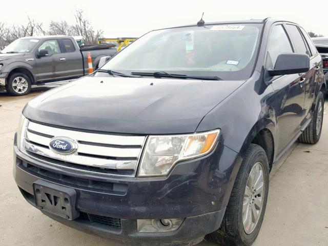 2FMDK39C97BA88237 - 2007 FORD EDGE SEL P GRAY photo 2