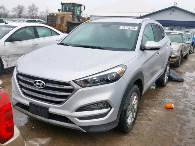 KM8J33A20GU133952 - 2016 HYUNDAI TUCSON LIM SILVER photo 2