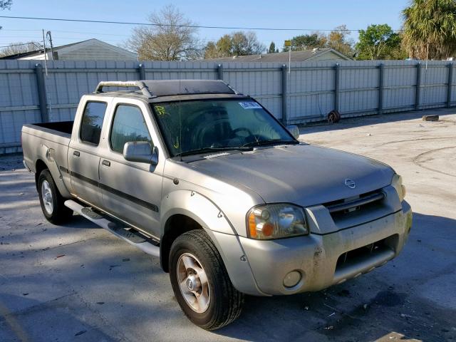 1N6ED29X42C305019 - 2002 NISSAN FRONTIER C TAN photo 1