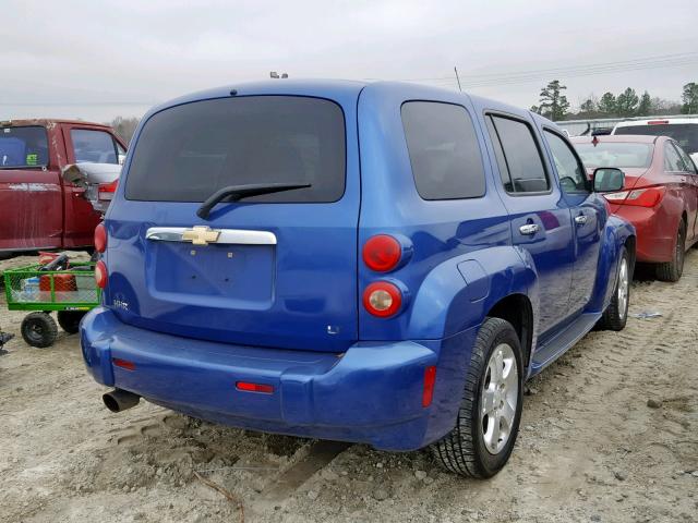 3GNDA23P26S550361 - 2006 CHEVROLET HHR LT BLUE photo 4