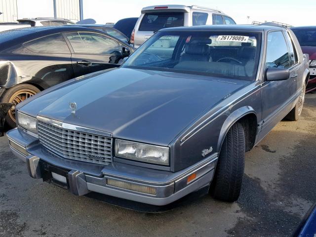 1G6EL1158JU617320 - 1988 CADILLAC ELDORADO TWO TONE photo 2