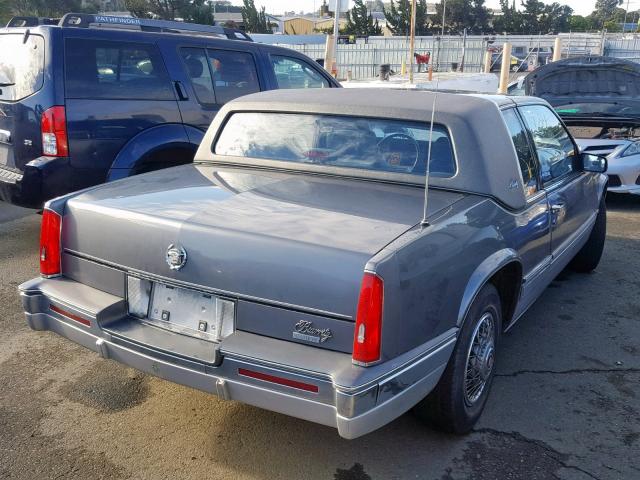 1G6EL1158JU617320 - 1988 CADILLAC ELDORADO TWO TONE photo 4