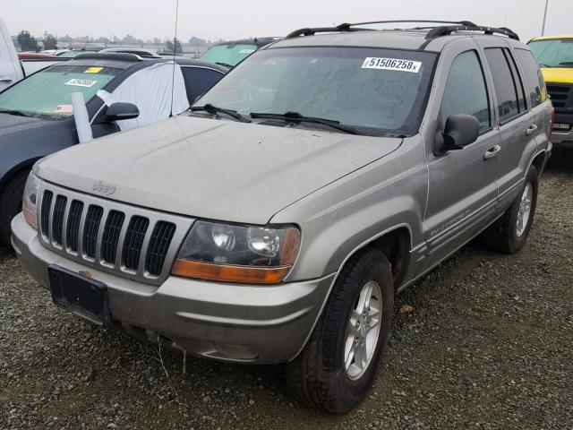 1J4GW68N6XC686547 - 1999 JEEP GRAND CHER GRAY photo 2