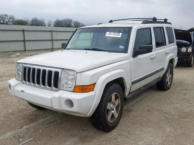1J8HH48K79C527725 - 2009 JEEP COMMANDER WHITE photo 2