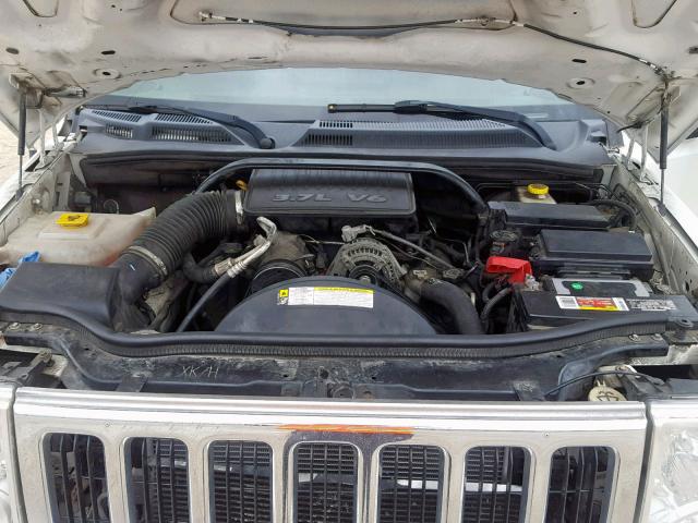 1J8HH48K79C527725 - 2009 JEEP COMMANDER WHITE photo 7