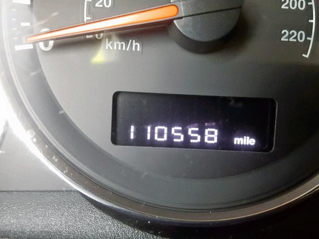 1J8HH48K79C527725 - 2009 JEEP COMMANDER WHITE photo 8