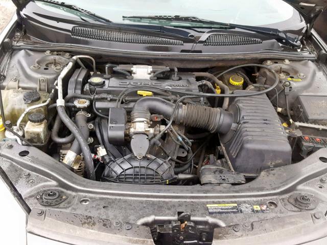 1C3EL46X84N277839 - 2004 CHRYSLER SEBRING LX GRAY photo 7