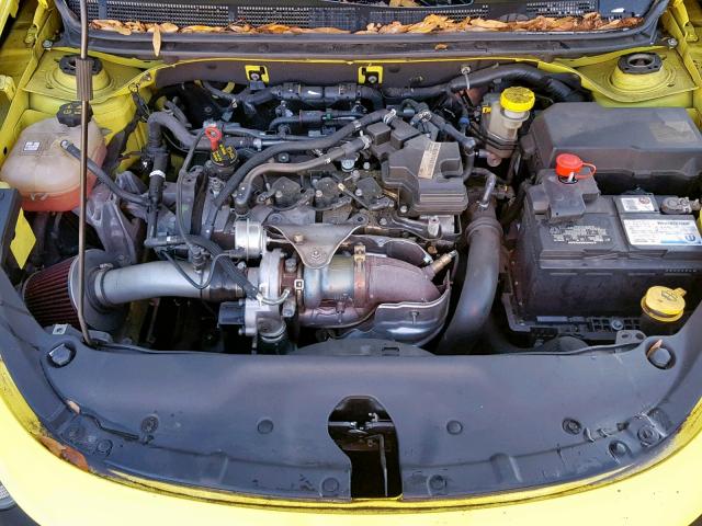 1C3CDFBH6DD230779 - 2013 DODGE DART SXT YELLOW photo 7