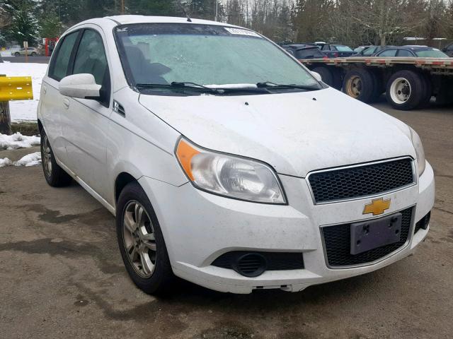 KL1TD6DEXBB126584 - 2011 CHEVROLET AVEO LS WHITE photo 1