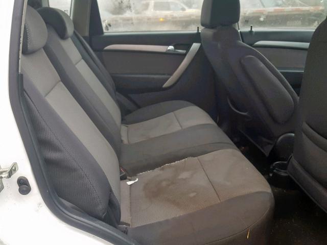 KL1TD6DEXBB126584 - 2011 CHEVROLET AVEO LS WHITE photo 6