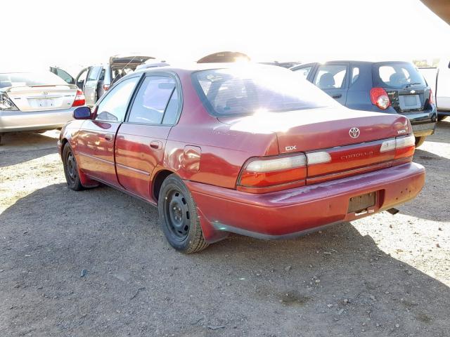 1NXBB02E4VZ611317 - 1997 TOYOTA COROLLA DX RED photo 3