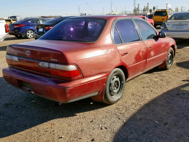 1NXBB02E4VZ611317 - 1997 TOYOTA COROLLA DX RED photo 4