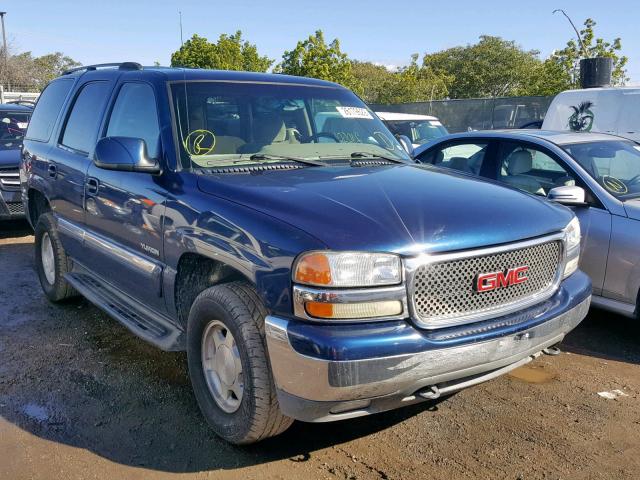 1GKEC13T23R207261 - 2003 GMC YUKON BLUE photo 1