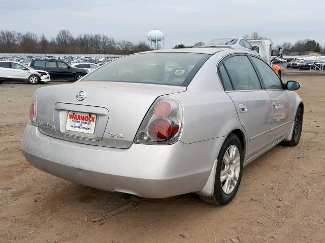 1N4AL11D05C955444 - 2005 NISSAN ALTIMA S GRAY photo 4