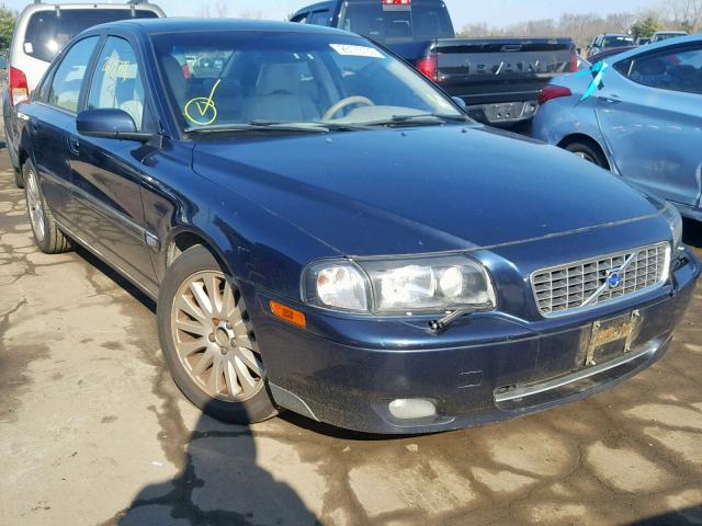 YV1TS91Z341375674 - 2004 VOLVO S80 T6 BLUE photo 1