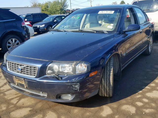 YV1TS91Z341375674 - 2004 VOLVO S80 T6 BLUE photo 2