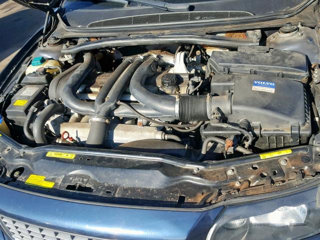 YV1TS91Z341375674 - 2004 VOLVO S80 T6 BLUE photo 7