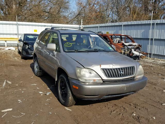 JT6HF10U2Y0139267 - 2000 LEXUS RX BEIGE photo 1