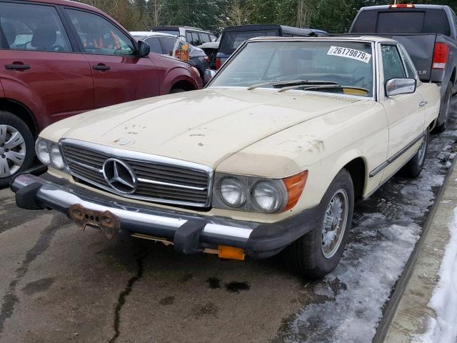 10704412061369 - 1980 MERCEDES-BENZ 450SL BEIGE photo 2