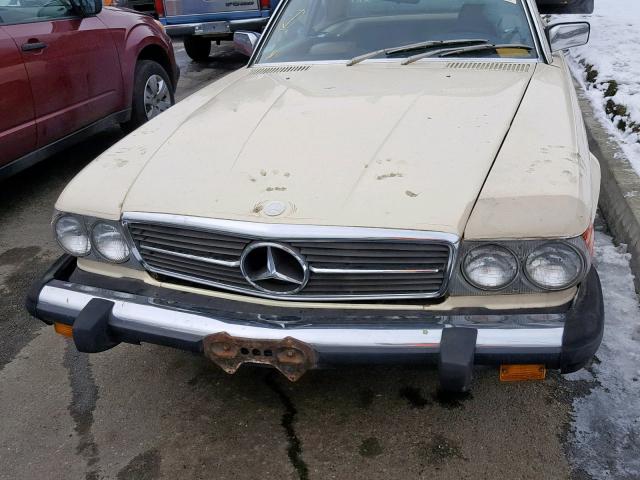 10704412061369 - 1980 MERCEDES-BENZ 450SL BEIGE photo 9