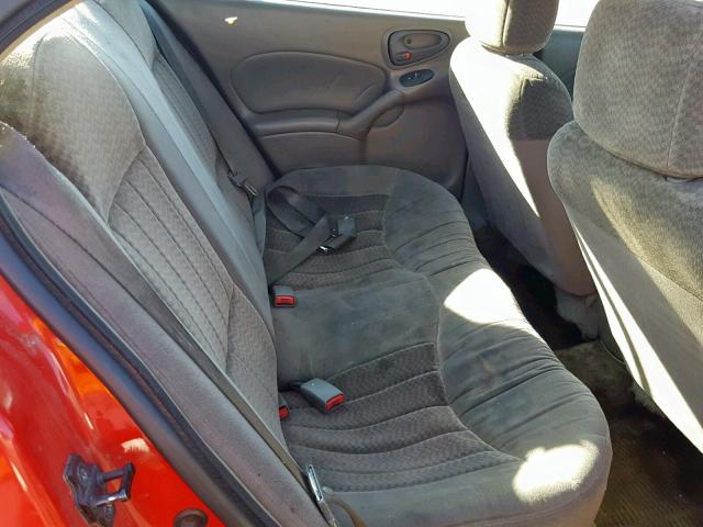 1G2NF52F63C138930 - 2003 PONTIAC GRAND AM S RED photo 6