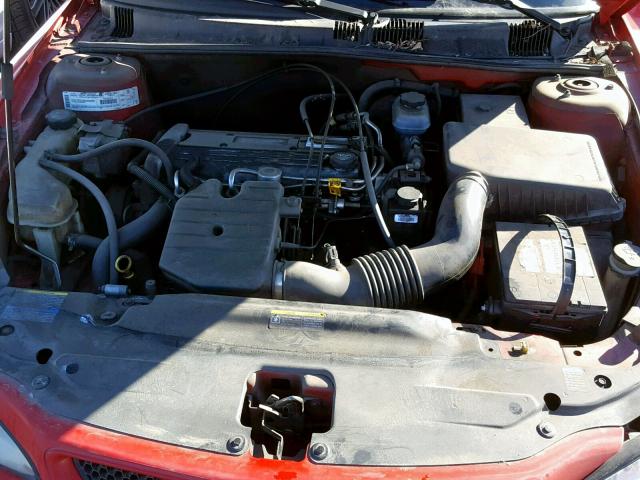 1G2NF52F63C138930 - 2003 PONTIAC GRAND AM S RED photo 7