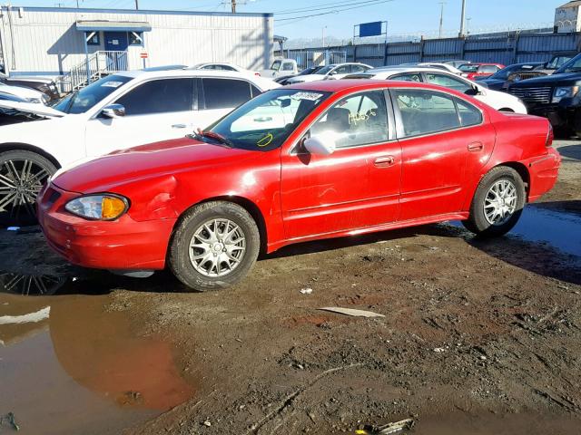 1G2NF52F63C138930 - 2003 PONTIAC GRAND AM S RED photo 9