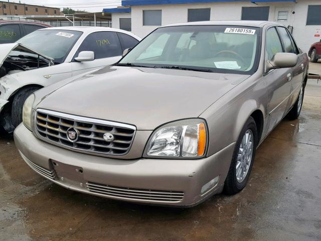 1G6KE57Y53U269808 - 2003 CADILLAC DEVILLE DH TAN photo 2