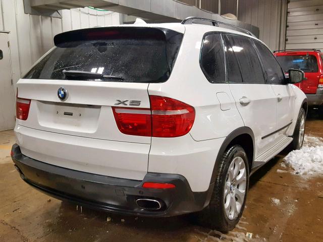 5UXFE8C5XAL310723 - 2010 BMW X5 XDRIVE4 WHITE photo 4