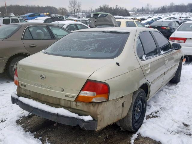 1N4DL01D2XC168070 - 1999 NISSAN ALTIMA XE GOLD photo 4