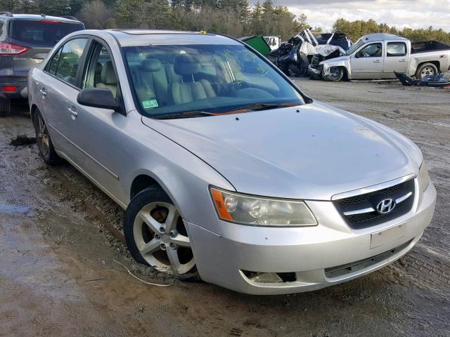 5NPEU46F27H162836 - 2007 HYUNDAI SONATA SE SILVER photo 1