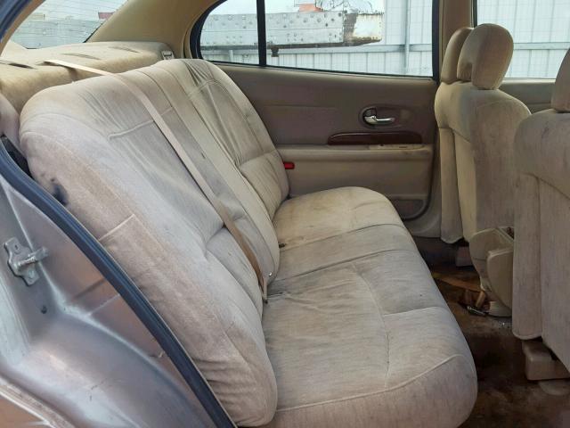 1G4HP52K944158048 - 2004 BUICK LESABRE CU TAN photo 6