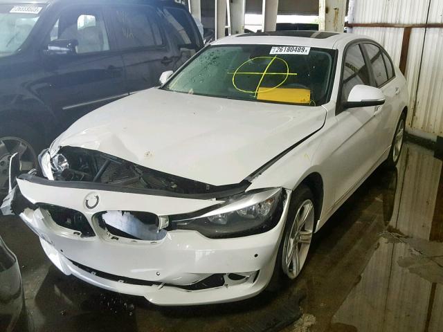 WBA3C1C58FK124710 - 2015 BMW 328 I SULE WHITE photo 2