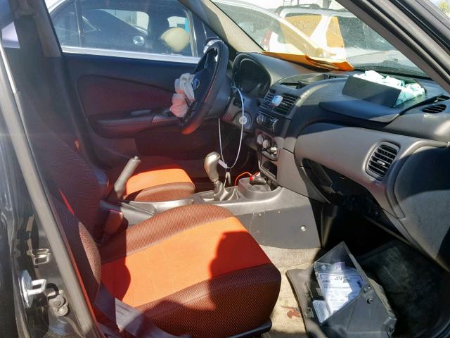 3N1AB51D62L716486 - 2002 NISSAN SENTRA SE- BLACK photo 5