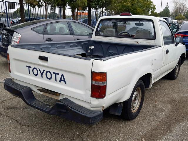 JT4RN81A2R5175459 - 1994 TOYOTA PICKUP 1/2 WHITE photo 4