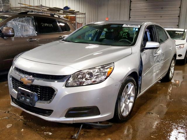 1G11C5SL9EF197778 - 2014 CHEVROLET MALIBU 1LT SILVER photo 2