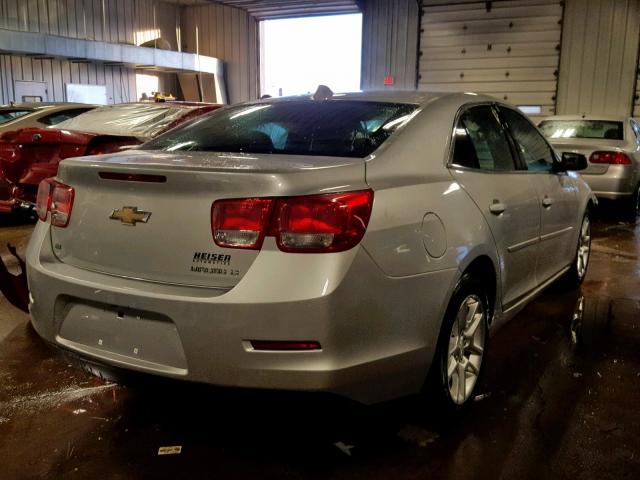 1G11C5SL9EF197778 - 2014 CHEVROLET MALIBU 1LT SILVER photo 4