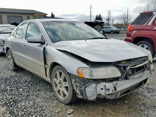 YV1RS592862542960 - 2006 VOLVO S60 2.5T SILVER photo 1