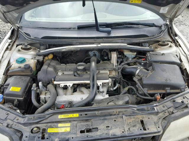 YV1RS592862542960 - 2006 VOLVO S60 2.5T SILVER photo 7