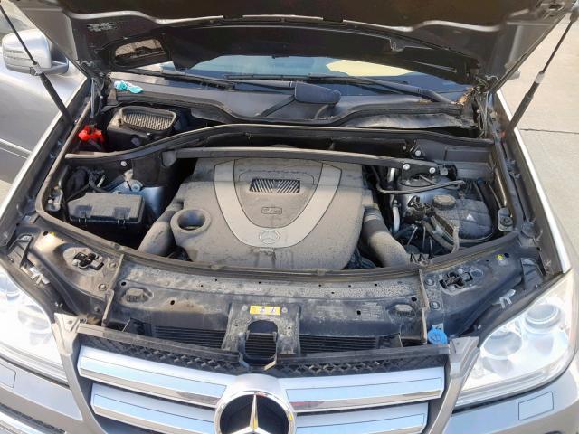 4JGBF7BE4CA778059 - 2012 MERCEDES-BENZ GL 450 4MA GRAY photo 7