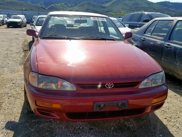 JT2SK12EXS0288574 - 1995 TOYOTA CAMRY LE BURGUNDY photo 9