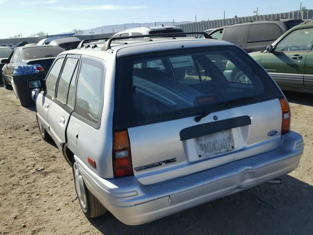 3FASP15J1SR185650 - 1995 FORD ESCORT LX GRAY photo 3