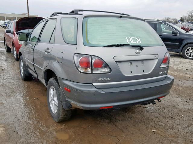 JTJHF10U610172025 - 2001 LEXUS RX 300 GRAY photo 3